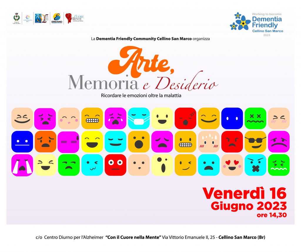 Dementia Friendly: Arte, memoria e Desiderio [16 giugno]