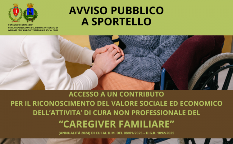 Contributo per Caregiver Familiare